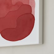 "pink composite" - Art Print in coral by Kelly Witmer - Frame Close-up
