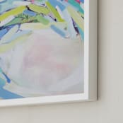 "Welcome to the Jungle" - Art Print in Jungle Greens by Makewells - Frame Close-up