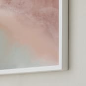"Shoreline" - Art Print in burnt sienna by Creo Study - Frame Close-up