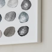 "Rinse and Repeat" - Art Print in Slate by Susie Allen - Frame Close-up