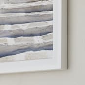"White stairs" - Art Print in Greek white by Marimba Morris - Frame Close-up