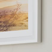 "Desert Roadtrip" - Art Print in Desert sun by Lisa Sundin - Frame Close-up