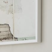 "baisse blanc" - Art Print in Color by Kamala Nahas - Frame Close-up
