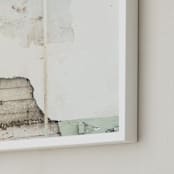 "baisse blanc" - Art Print in Color by Kamala Nahas - Frame Close-up