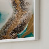 "Collide" - Art Print in Collide by Debi Perkins - Frame Close-up