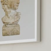 "Classic Cool" - Art Print in Stone by Kelsey Mucci - Frame Close-up