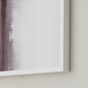 "Up for Air No.2" - Art Print in Dusty Aubergine by Michelle Lee - Frame Close-up