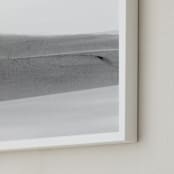 "Forecast" - Art Print in Black & White by Ashleigh Ninos - Frame Close-up