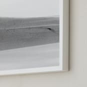 "Forecast" - Art Print in Black & White by Ashleigh Ninos - Frame Close-up