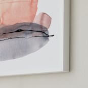 "Cloud Nine" - Art Print in Dusty peach by Svitlana Martynjuk - Frame Close-up