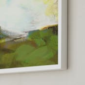 "Sacred Heart Field" - Art Print in Moss by Lorent and Leif - Frame Close-up