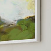 "Sacred Heart Field" - Art Print in Moss by Lorent and Leif - Frame Close-up