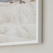 "White Canyon 2" - Art Print in Sand by Kamala Nahas - Frame Close-up