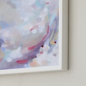 "dancing stars" - Art Print in Soft Light by Jennifer Hallock - Frame Close-up