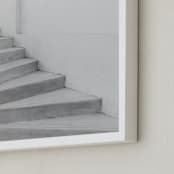 "Todos Santos III" - Art Print in White by Lindsay Ferraris Photography - Frame Close-up
