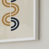 "Path" - Art Print in Terracotta by Tennie and Co. - Frame Close-up