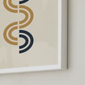 "Path" - Art Print in Terracotta by Tennie and Co. - Frame Close-up