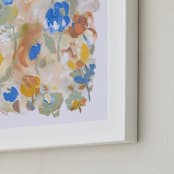"Cornflower" - Art Print in Cornflower Blue by Suzanna Toole - Frame Close-up