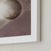 "Explore" - Art Print in Dust by Anna Joseph - Frame Close-up