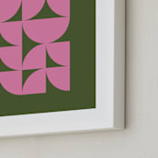 "centered" - Art Print in Garden by Beth Vassalo - Frame Close-up
