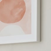 "Spring Sun" - Art Print in Blush by Iveta Angelova - Frame Close-up
