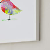"Starburst" - Art Print in Warm Sunshine by Sara Shashani - Frame Close-up