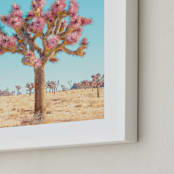 "Strange Desert" - Art Print in Sand by Irene Suchocki - Frame Close-up