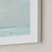 "Elemental 2" - Art Print in Sage by Eric Ransom - Frame Close-up