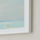 "Elemental 2" - Art Print in Sage by Eric Ransom - Frame Close-up
