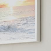 "SoCal Sorbet 5" - Art Print in sunset by Kamala Nahas - Frame Close-up