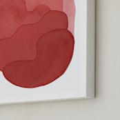 "pink composite" - Art Print in salmon pink by Kelly Witmer - Frame Close-up