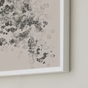 "Fount of Flora" - Art Print in clay by Design Lotus - Frame Close-up