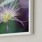 "Lorax Dreams" - Art Print in Lilac Grey by Giulia Doyle - Frame Close-up