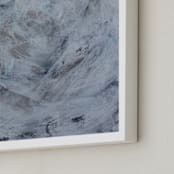"Let Go I" - Art Print in Haze by Debi Perkins - Frame Close-up