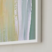 "Golden Sage" - Art Print in Tuscan Beige by Artsy Canvas Girl Designs - Frame Close-up