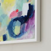 "Sundae" - Art Print in Oceana by Lindsay Megahed - Frame Close-up