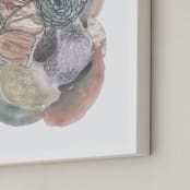 "Pastel Study" - Art Print in Pastel Multi by Maggie Ramirez Burns - Frame Close-up