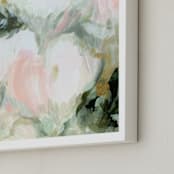 "Mesmerize" - Art Print in Pine by Melanie Severin - Frame Close-up