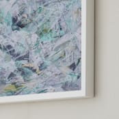 "Caribbean Reef Shark" - Art Print in Carribbean Reef Shark by Debi Perkins - Frame Close-up