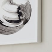 "Ninth Wave" - Art Print in Black by Misty Hughes - Frame Close-up