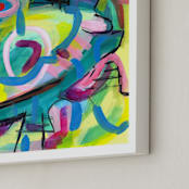 "Poseidon" - Art Print in underwater by Jessalin Beutler - Frame Close-up