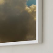 "Clouds #4" - Art Print in Dramatic Clouds by Tal Paz-Fridman - Frame Close-up