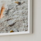 "Finding Center" - Art Print in Stone by Kaitlin Rebesco - Frame Close-up