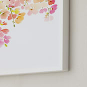 "Light Pink Cherry Blossoms" - Art Print in Cherry Blossom Pink by Yao Cheng Design - Frame Close-up
