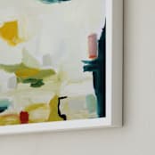 "quiet" - Art Print in white by Beth Allen - Frame Close-up
