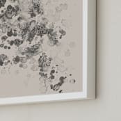"Fount of Flora" - Art Print in clay by Design Lotus - Frame Close-up