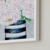 "Forver Mine" - Art Print in Pretty In Pink by Sen Chloe - Frame Close-up