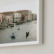 "The Honeymoon" - Art Print in Venetian Rose by Lindsay Madden - Frame Close-up