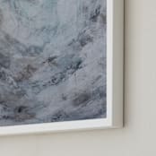 "Let Go II" - Art Print in Haze II by Debi Perkins - Frame Close-up