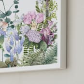 "botanical arrangements" - Art Print in springy green by XL - Frame Close-up